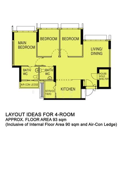 107B Bidadari Park Drive, 107B Bidadari Park Drive, 3 Bedrooms, 1,001 sqft, HDB Flat For Sale, by Benjamin Chen, 500200384 - PropertyGuru.com.sg