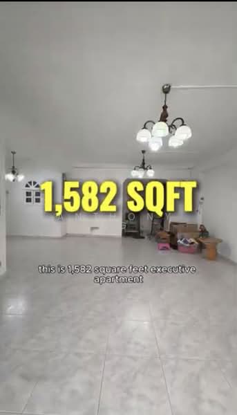 Blk 101A, Lorong 2, 4 Bedrooms, 1,582 sqft, HDB Flat For Sale, by Anthony Ng, 500200397 - Living hall -Original condition - PropertyGuru.com.sg