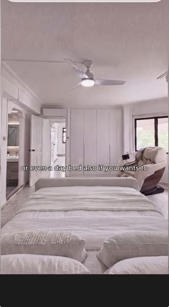 Blk 101A, Lorong 2, 4 Bedrooms, 1,582 sqft, HDB Flat For Sale, by Anthony Ng, 500200397 - Master Bedroom -AI generated - PropertyGuru.com.sg