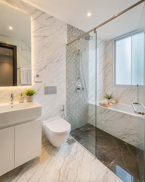 52 Stevens, 52 Stevens Road, 1 Bedroom, 420 sqft, Apartment For Sale, by Bjorn Lim, 500200407 - Bathroom - PropertyGuru.com.sg