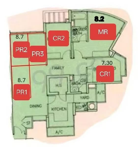The Madeira, 50 Bukit Batok Street 31, Room Rental, 150 sqft, Condominium For Rent, by Isaac Lin, 500200414 - PropertyGuru.com.sg