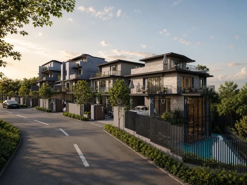 Luxurious! BN! Prized Address!, Chancery, Bukit Tunggal, Hilltop View, 5 Bedrooms, 6,560 sqft, Semi-Detached House For Sale, by Ang Teck Kuan (Teck), 500200421 - Exterior - PropertyGuru.com.sg