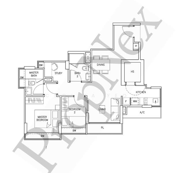 RiverBay, 23 Mar Thoma Road, 2 Bedrooms, 786 sqft, Condominium For Sale, by Cecilia Yeo, 500200424 - PropertyGuru.com.sg