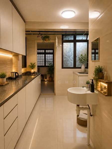 5 Jalan Batu, 5 Jalan Batu, 2 Bedrooms, 700 sqft, HDB Flat For Sale, by Larry Chong, 500200448 - Kitchen - PropertyGuru.com.sg