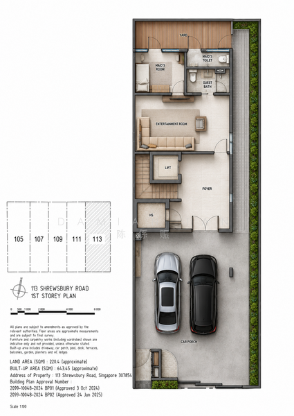 ⭐️LAST BRAND NEW TOP 3.5-STY CORNER TERRACE IN D11⭐️1 KM OF SJI JUNIOR⭐️NEAR NOVENA MRT & BUS STOP⭐️, Shrewsbury Road Buckley Gentle Gilstead Evelyn Chancery Barker Goldhill Mount Rosie Dyson Merlimau Tan Sim Boh Whitley Bo Seng Novena Utara Selatan Emerald Saunders Cairnhill Mutiara Hoot Kiam Arnap Kelawar Tupai Robin Fernhill Cambridge Carlisle, 6 Bedrooms, 6,926 sqft, Corner Terrace For Sale, by Damian Tan 陈係赈, 500200453 - PropertyGuru.com.sg
