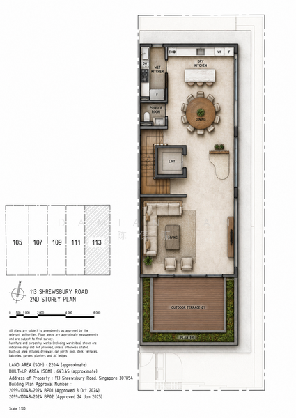 ⭐️LAST BRAND NEW TOP 3.5-STY CORNER TERRACE IN D11⭐️1 KM OF SJI JUNIOR⭐️NEAR NOVENA MRT & BUS STOP⭐️, Shrewsbury Road Buckley Gentle Gilstead Evelyn Chancery Barker Goldhill Mount Rosie Dyson Merlimau Tan Sim Boh Whitley Bo Seng Novena Utara Selatan Emerald Saunders Cairnhill Mutiara Hoot Kiam Arnap Kelawar Tupai Robin Fernhill Cambridge Carlisle, 6 Bedrooms, 6,926 sqft, Corner Terrace For Sale, by Damian Tan 陈係赈, 500200453 - PropertyGuru.com.sg