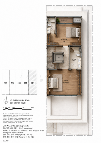 ⭐️LAST BRAND NEW TOP 3.5-STY CORNER TERRACE IN D11⭐️1 KM OF SJI JUNIOR⭐️NEAR NOVENA MRT & BUS STOP⭐️, Shrewsbury Road Buckley Gentle Gilstead Evelyn Chancery Barker Goldhill Mount Rosie Dyson Merlimau Tan Sim Boh Whitley Bo Seng Novena Utara Selatan Emerald Saunders Cairnhill Mutiara Hoot Kiam Arnap Kelawar Tupai Robin Fernhill Cambridge Carlisle, 6 Bedrooms, 6,926 sqft, Corner Terrace For Sale, by Damian Tan 陈係赈, 500200453 - PropertyGuru.com.sg