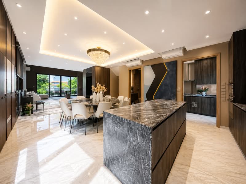 ⭐️LAST BRAND NEW TOP 3.5-STY CORNER TERRACE IN D11⭐️1 KM OF SJI JUNIOR⭐️NEAR NOVENA MRT & BUS STOP⭐️, Shrewsbury Road Buckley Gentle Gilstead Evelyn Chancery Barker Goldhill Mount Rosie Dyson Merlimau Tan Sim Boh Whitley Bo Seng Novena Utara Selatan Emerald Saunders Cairnhill Mutiara Hoot Kiam Arnap Kelawar Tupai Robin Fernhill Cambridge Carlisle, 6 Bedrooms, 6,926 sqft, Corner Terrace For Sale, by Damian Tan 陈係赈, 500200453 - Dry Kitchen - PropertyGuru.com.sg