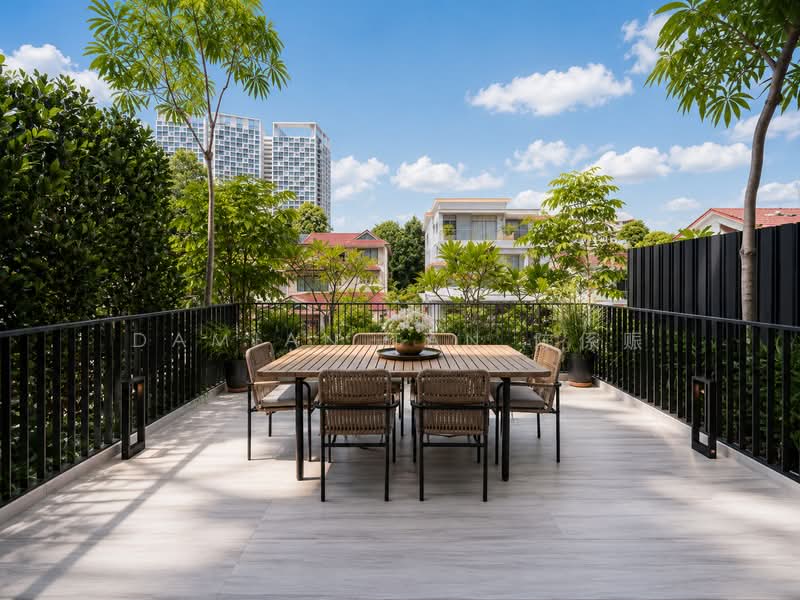⭐️LAST BRAND NEW TOP 3.5-STY CORNER TERRACE IN D11⭐️1 KM OF SJI JUNIOR⭐️NEAR NOVENA MRT & BUS STOP⭐️, Shrewsbury Road Buckley Gentle Gilstead Evelyn Chancery Barker Goldhill Mount Rosie Dyson Merlimau Tan Sim Boh Whitley Bo Seng Novena Utara Selatan Emerald Saunders Cairnhill Mutiara Hoot Kiam Arnap Kelawar Tupai Robin Fernhill Cambridge Carlisle, 6 Bedrooms, 6,926 sqft, Corner Terrace For Sale, by Damian Tan 陈係赈, 500200453 - Outdoor Terrace - PropertyGuru.com.sg