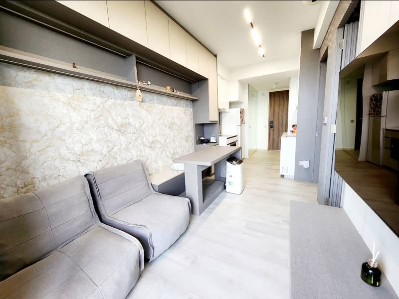 Parc Botannia, 10 Fernvale Street, 1 Bedroom, 430 sqft, Condominium For Sale, by Eugene Chan, 500200517 - Living Room - PropertyGuru.com.sg