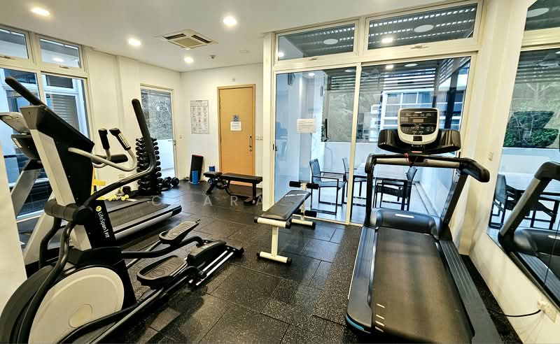 SeaSuites, 252 Pasir Panjang Road, 1 Bedroom, 517 sqft, Apartment For Rent, by Clara Heng, 500200521 - Aircon Gym with outdoor balcony - PropertyGuru.com.sg