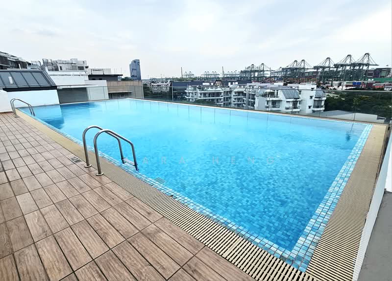 SeaSuites, 252 Pasir Panjang Road, 1 Bedroom, 517 sqft, Apartment For Rent, by Clara Heng, 500200521 - Good sized Pool - PropertyGuru.com.sg