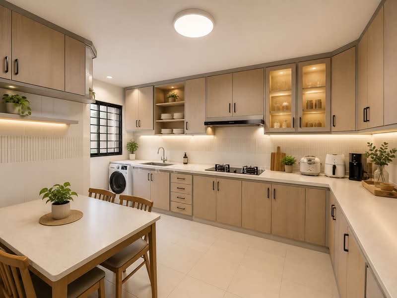 436 Choa Chu Kang Avenue 4, 436 Choa Chu Kang Avenue 4, Dairy Farm / Bukit Panjang / Choa Chu Kang, 4 Bedrooms, 1,593 sqft, HDB Flat For Sale, by Derek Tan, 500200547 - Kitchen - PropertyGuru.com.sg