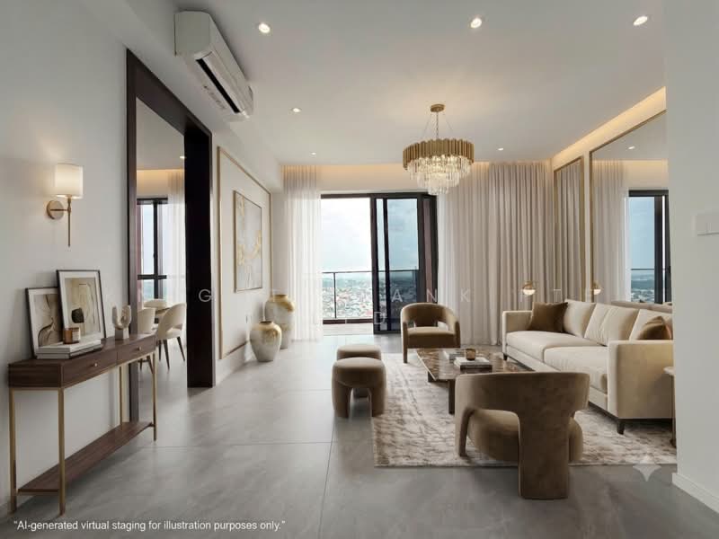 AMO Residence, 21 Ang Mo Kio Rise, 2 Bedrooms, 743 sqft, Condominium For Sale, by Dave Devnath, 500200549 - Living Room - PropertyGuru.com.sg