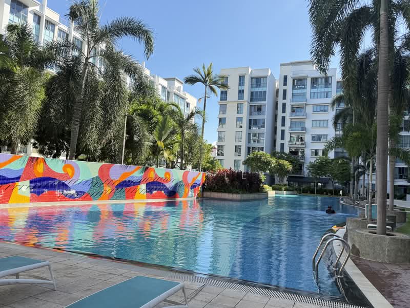 The Waterina, 51 Lorong 40 Geylang, 1 Bedroom, 667 sqft, Apartment For Rent, by Lynn Lee, 500200556 - Pool - PropertyGuru.com.sg