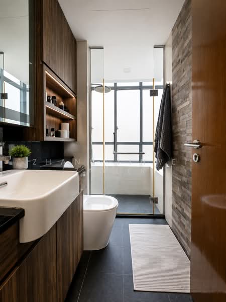 Oasis Garden, 51 Jalan Bunga Rampai, 2 Bedrooms, 947 sqft, Condominium For Sale, by Zhang Jinwei (Zavier), 500200564 - Bathroom - PropertyGuru.com.sg