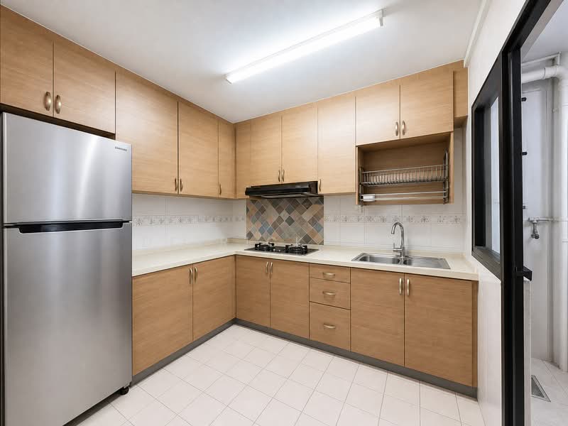 607 Woodlands Ring Road, 607 Woodlands Ring Road, 3 Bedrooms, 1,291 sqft, HDB Flat For Sale, by Derrick Low, 500200611 - Kitchen - PropertyGuru.com.sg