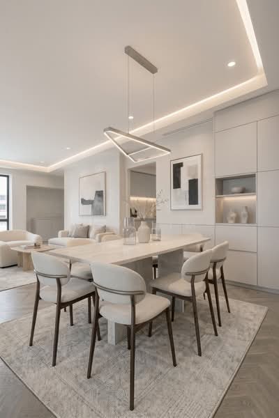 Lucerne Grand, Lakeside Drive, 3 Bedrooms, 870 sqft, Condominium For Sale, by Ray Lim, 500200621 - Dining Room - PropertyGuru.com.sg