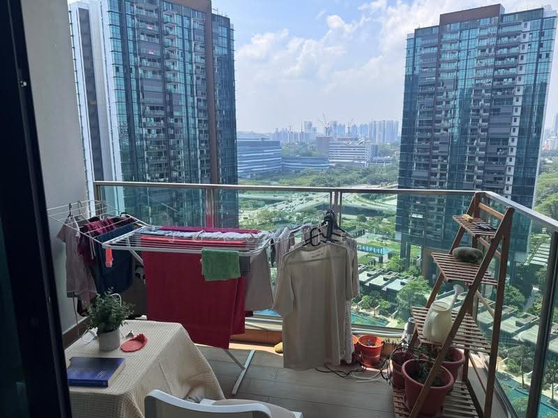 Normanton Park, 49 Normanton Park, Buona Vista / West Coast / Clementi New Town, 1 Bedroom, 527 sqft, Condominium For Sale, by Joyce Lee, 500200657 - Balcony - PropertyGuru.com.sg