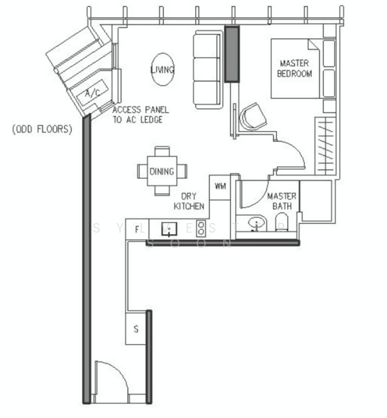 DUO Residences, 1 Fraser Street, 1 Bedroom, 646 sqft, Apartment For Rent, by Sylvester Soon, 500200659 - PropertyGuru.com.sg