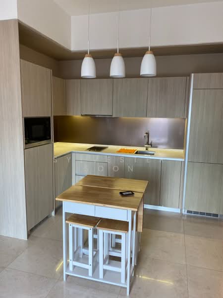 DUO Residences, 1 Fraser Street, 1 Bedroom, 646 sqft, Apartment For Rent, by Sylvester Soon, 500200659 - Kitchen - PropertyGuru.com.sg