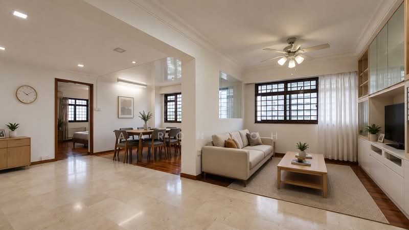 578 Hougang Avenue 4, 578 Hougang Avenue 4, 3 Bedrooms, 1,507 sqft, HDB Flat For Sale, by Aaron Koh, 500200679 - Living Room - PropertyGuru.com.sg