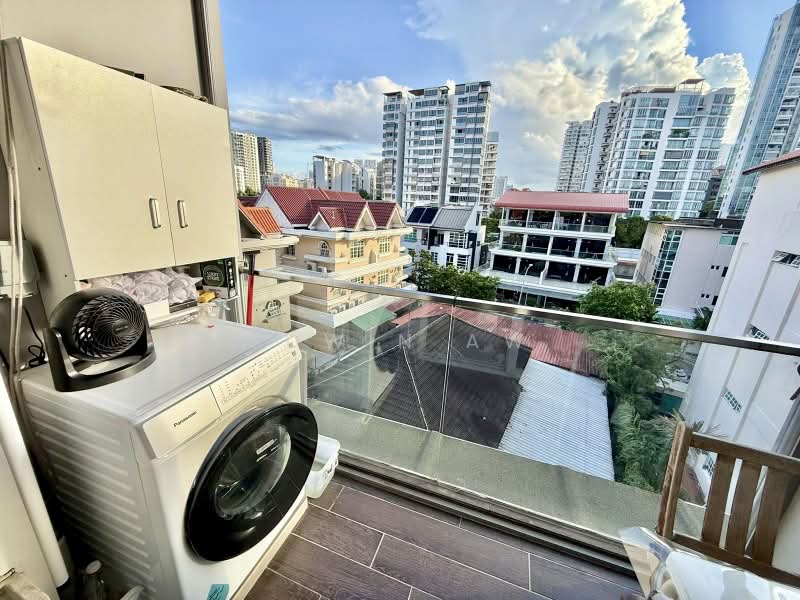 Suites @ Topaz, 3 Topaz Road, 1 Bedroom, 420 sqft, Condominium For Sale, by Edwin Aw, 500200724 - Balcony - PropertyGuru.com.sg
