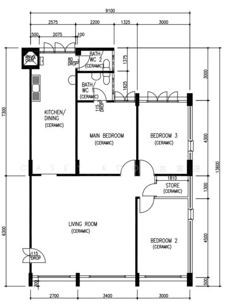 868 Yishun Street 81, 868 Yishun Street 81, Sembawang / Yishun, 3 Bedrooms, 1,119 sqft, HDB Flat For Sale, by Casey Koo 古家进, 500200743 - PropertyGuru.com.sg