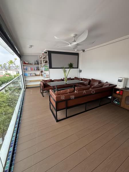 One Robey, 1 Robey Crescent, 3 Bedrooms, 1,195 sqft, Condominium For Sale, by Zion Zhao 赵峻慷, 500200762 - Balcony - PropertyGuru.com.sg