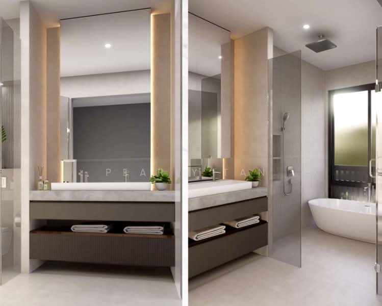 Lorong G Telok Kurau, Lorong G Telok Kurau, 5 Bedrooms, 6,311 sqft, Semi-Detached House For Sale, by Pearly Tan, 500200784 - Bathroom - PropertyGuru.com.sg