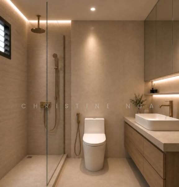 435C Bukit Batok West Avenue 5, 435C Bukit Batok West Avenue 5, 4 Bedrooms, 1,216 sqft, HDB Flat For Sale, by Christine Nga, 500200819 - Bathroom - PropertyGuru.com.sg