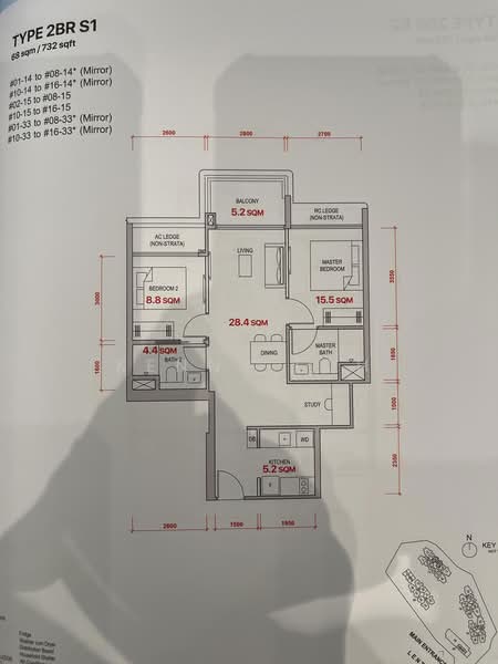 Lentor Gardens Residences, 68 Lentor Gardens, 2 Bedrooms, 732 sqft, Apartment For Sale, by Kenny Loh, 500200867 - PropertyGuru.com.sg