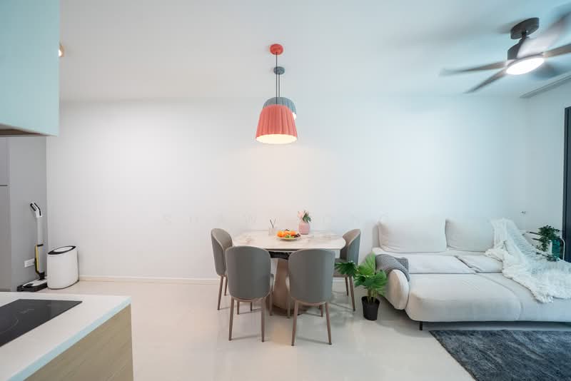 Treasure at Tampines, 13 Tampines Lane, 2 Bedrooms, 592 sqft, Condominium For Rent, by Shaw Yong, 500200899 - Living Room - PropertyGuru.com.sg