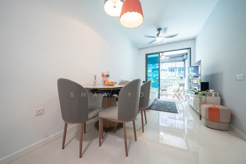 Treasure at Tampines, 13 Tampines Lane, 2 Bedrooms, 592 sqft, Condominium For Rent, by Shaw Yong, 500200899 - Dining Room - PropertyGuru.com.sg