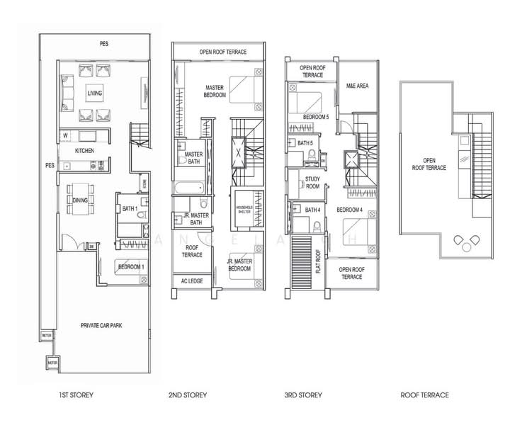Poets Villas, 242 Tagore Avenue, 5 Bedrooms, 3,251 sqft, Cluster House For Sale, by Angela Oh, 500200908 - PropertyGuru.com.sg