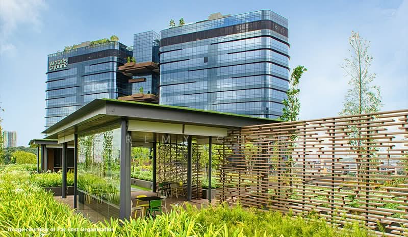 Woods Square, 8 Woodlands Square, 560 sqft, Office For Sale, by Jeremy Chong, 500200934 - Exterior - CommercialGuru.com.sg
