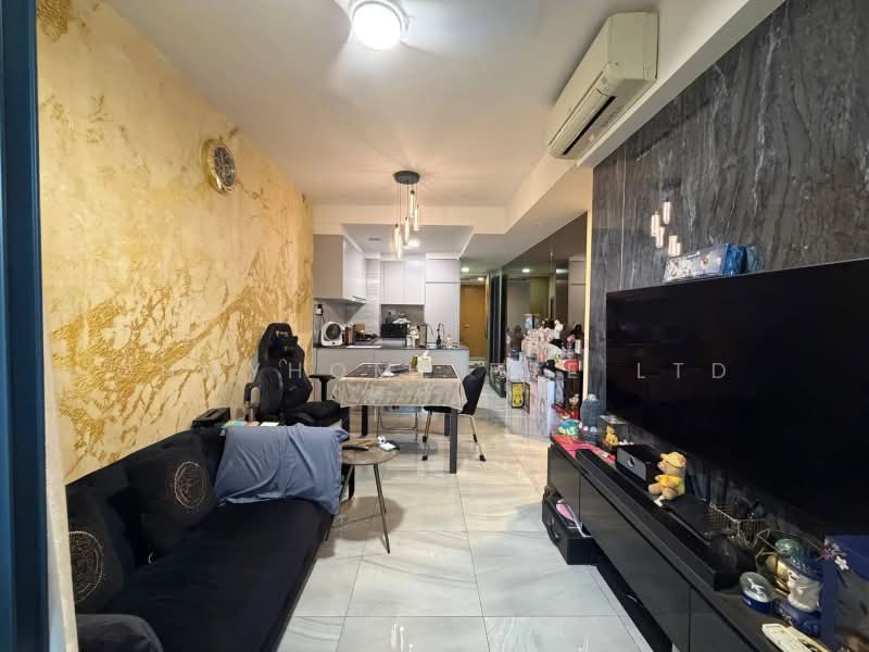 High Park Residences, 23 Fernvale Road, 2 Bedrooms, 678 sqft, Condominium For Sale, by EVON NG, 500200953 - Living Room - PropertyGuru.com.sg