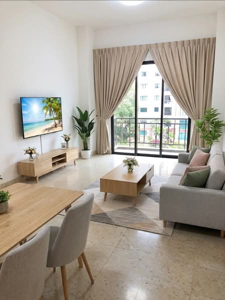 The Anchorage, 370G Alexandra Road, 2 Bedrooms, 1,163 sqft, Condominium For Rent, by Stephen Lee, 500200996 - Living Room - PropertyGuru.com.sg