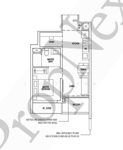 The Botany at Dairy Farm, 3 Dairy Farm Walk, 1 Bedroom, 506 sqft, Condominium For Sale, by Sandy Yong, 500201004 - PropertyGuru.com.sg