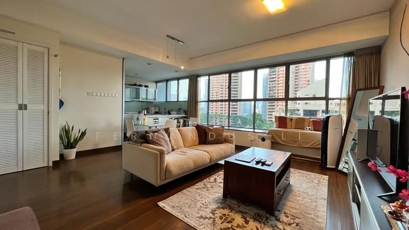 2 RVG, 2 River Valley Grove, 2 Bedrooms, 926 sqft, Apartment For Rent, by Fernandus Li, 500201033 - Living Room - PropertyGuru.com.sg