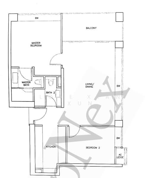 Altez, 16 Enggor Street, 2 Bedrooms, 1,012 sqft, Condominium For Rent, by Loke Xian Xun, 500201116 - PropertyGuru.com.sg
