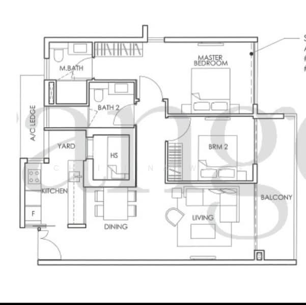 The Glyndebourne, 38 Trevose Crescent, 2 Bedrooms, 1,055 sqft, Condominium For Rent, by Christina Wong, 500201124 - PropertyGuru.com.sg