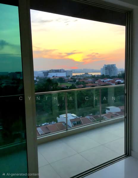 NEWest, 3 West Coast Drive, 2 Bedrooms, 635 sqft, Apartment For Rent, by Cynthia Chan, 500201129 - Balcony - PropertyGuru.com.sg