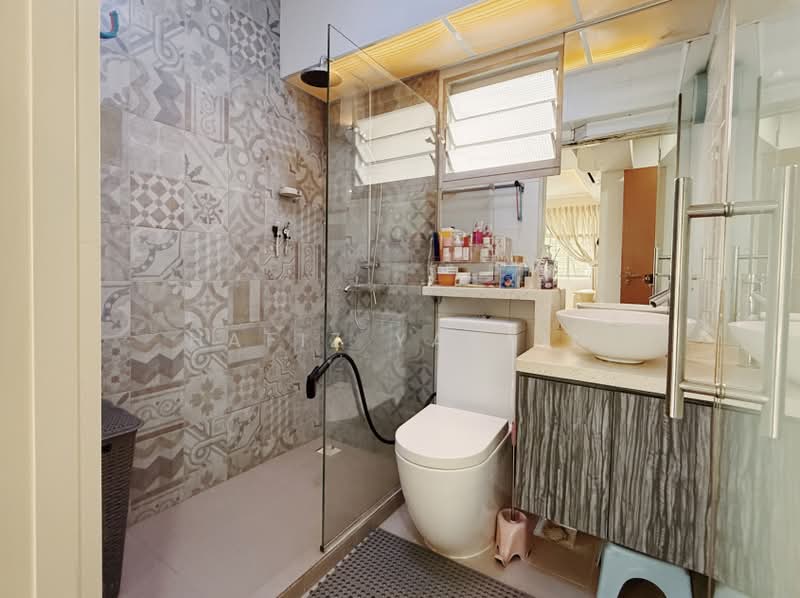 805B Keat Hong Close, 805B Keat Hong Close, Dairy Farm / Bukit Panjang / Choa Chu Kang, 3 Bedrooms, 1,216 sqft, HDB Flat For Sale, by Hafiz Yassin, 500201137 - Bathroom - PropertyGuru.com.sg