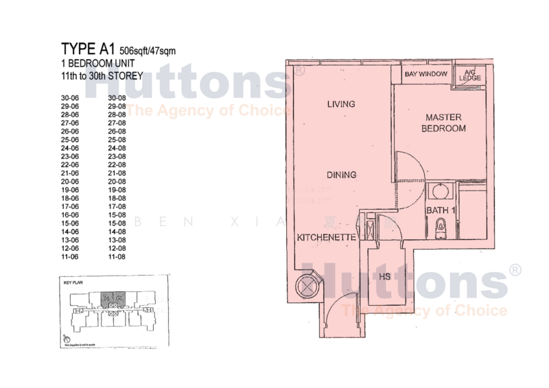 The Clift, 21 McCallum Street, 1 Bedroom, 506 sqft, Apartment For Rent, by Ben XIA 夏天鹏, 500201183 - PropertyGuru.com.sg