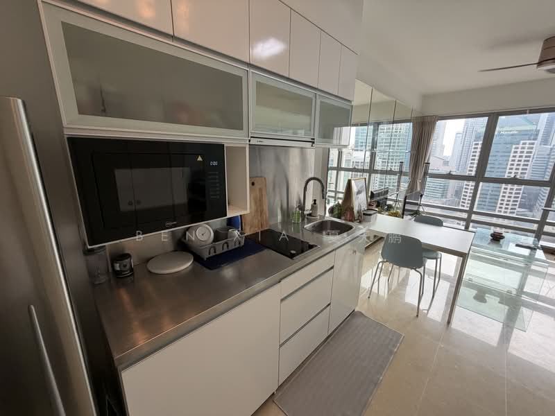 The Clift, 21 McCallum Street, 1 Bedroom, 506 sqft, Apartment For Rent, by Ben XIA 夏天鹏, 500201183 - Kitchen - PropertyGuru.com.sg