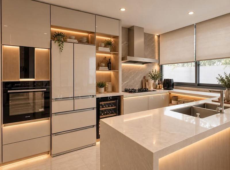 Medallion, Braddell Road, Macpherson / Potong Pasir, 5 Bedrooms, 3,789 sqft, Bungalow House For Sale, by Melvin Chan, 500201185 - Kitchen - PropertyGuru.com.sg