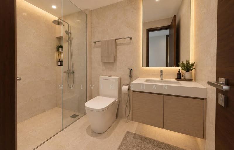Medallion, Braddell Road, Macpherson / Potong Pasir, 5 Bedrooms, 3,789 sqft, Bungalow House For Sale, by Melvin Chan, 500201185 - Bathroom - PropertyGuru.com.sg