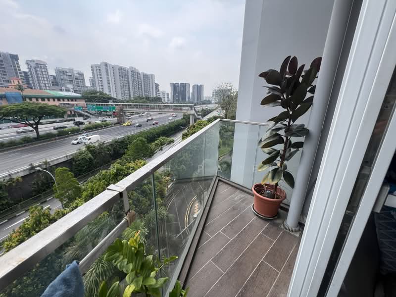 Suites @ Topaz, 3 Topaz Road, 1 Bedroom, 377 sqft, Condominium For Sale, by Nesh Patel, 500201190 - Balcony - PropertyGuru.com.sg