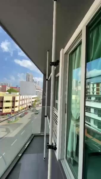 Suites 123, 123 Rangoon Road, 2 Bedrooms, 495 sqft, Apartment For Rent, by Javier Chew, 500201196 - Balcony - PropertyGuru.com.sg